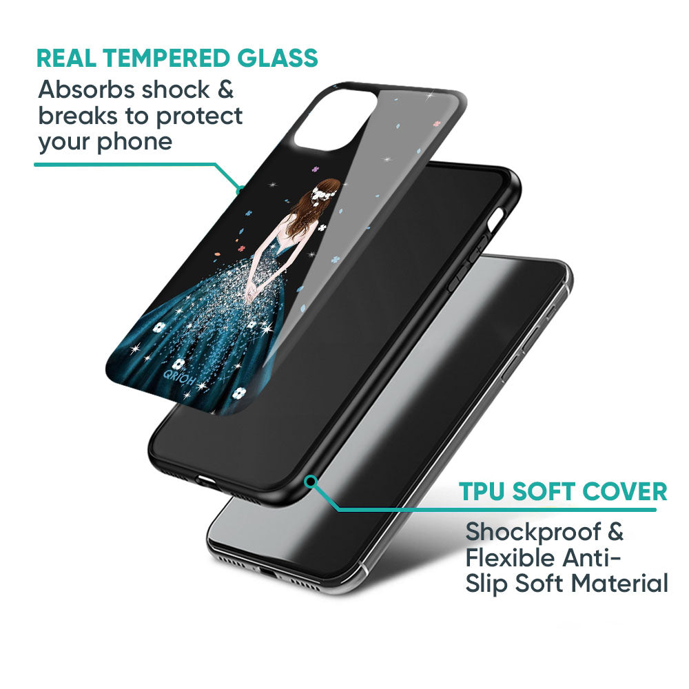 Queen Of Fashion Glass Case for iPhone 17 Pro Max