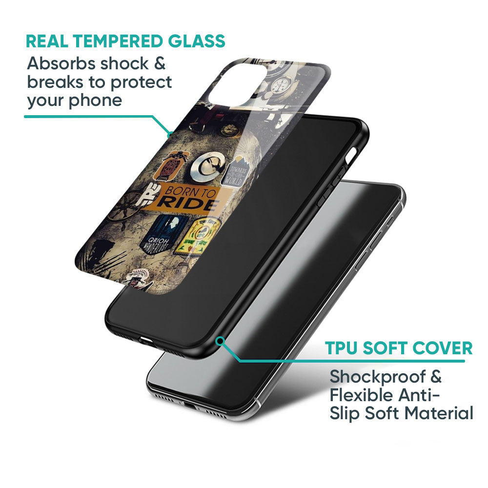 Ride Mode On Glass Case for iPhone 17 Pro Max