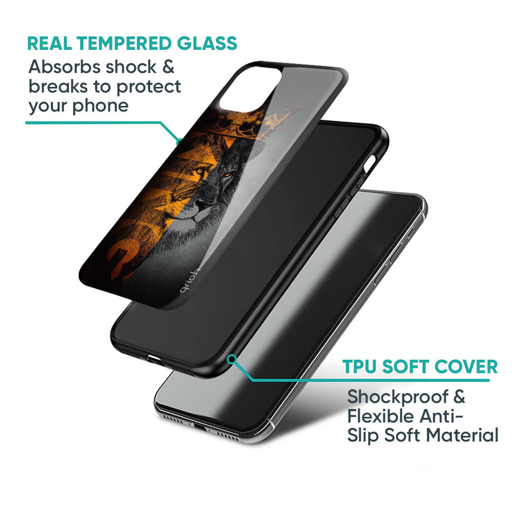 King Of Forest Glass Case for iPhone 17 Pro Max