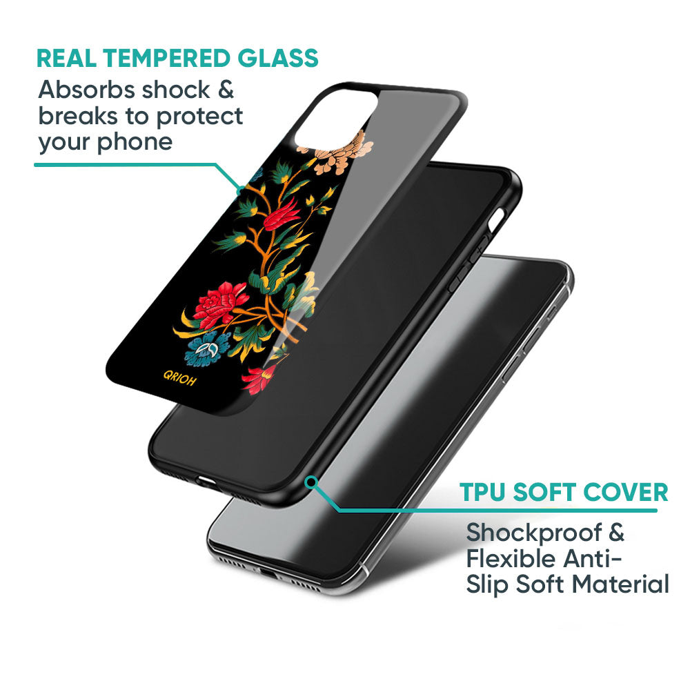 Dazzling Art Glass Case for iPhone 17 Pro Max