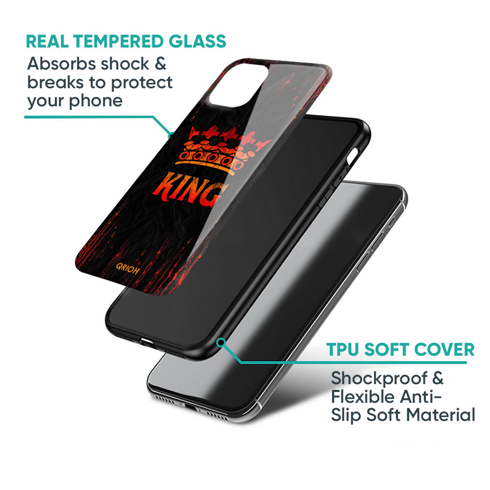 Royal King Glass Case for iPhone 17 Pro Max