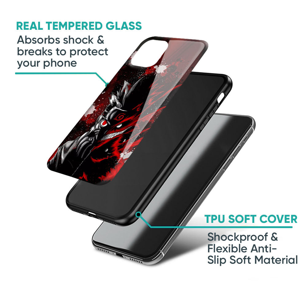 Dark Character Glass Case for iPhone 17 Pro Max