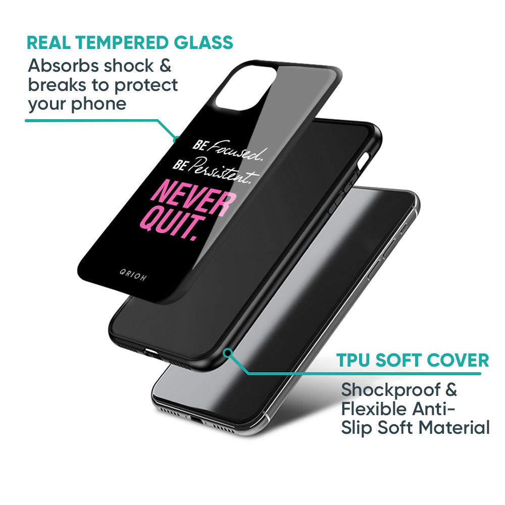 Be Focused Glass Case for iPhone 17 Pro Max