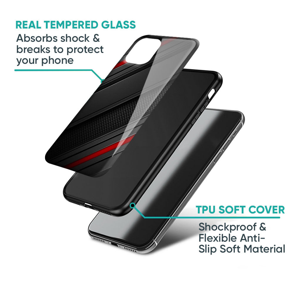 Modern Abstract Glass Case for iPhone 17 Pro Max