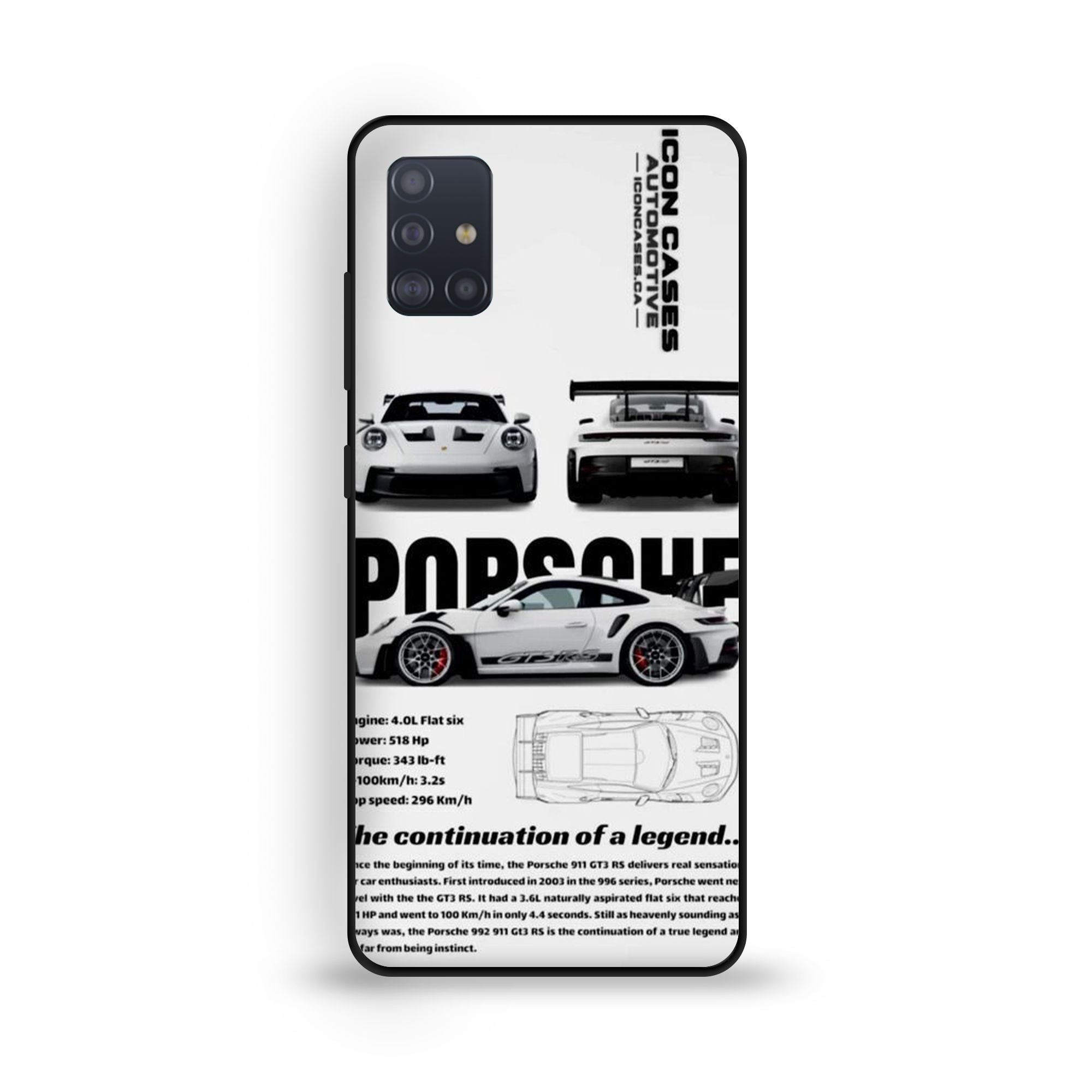 Samsung Galaxy A51 - Wallpaper 100 - Premium Printed Glossy Phone Case