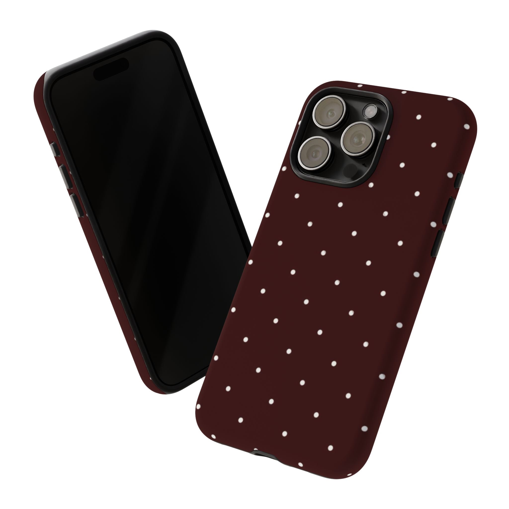 Berry Dots Premium Tough Shining Phone Case (Double Layer) Available For All iPhone Models