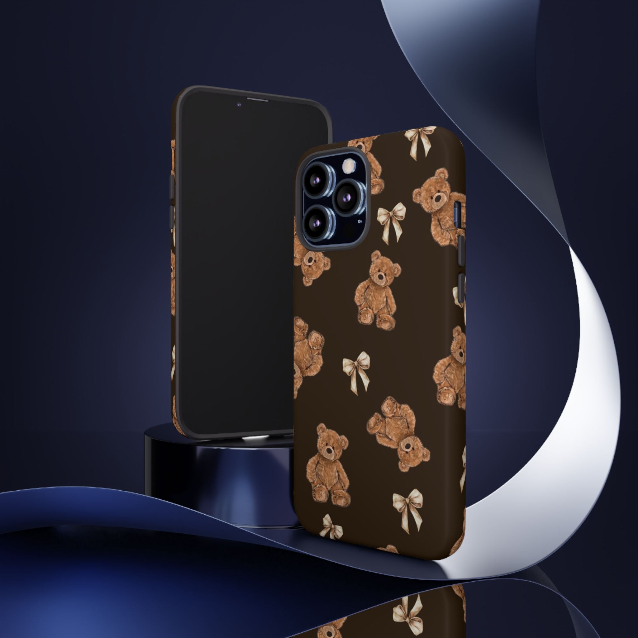 Cocoa Teddies Premium Tough Shining Phone Case (Double Layer) Available For All iPhone Models