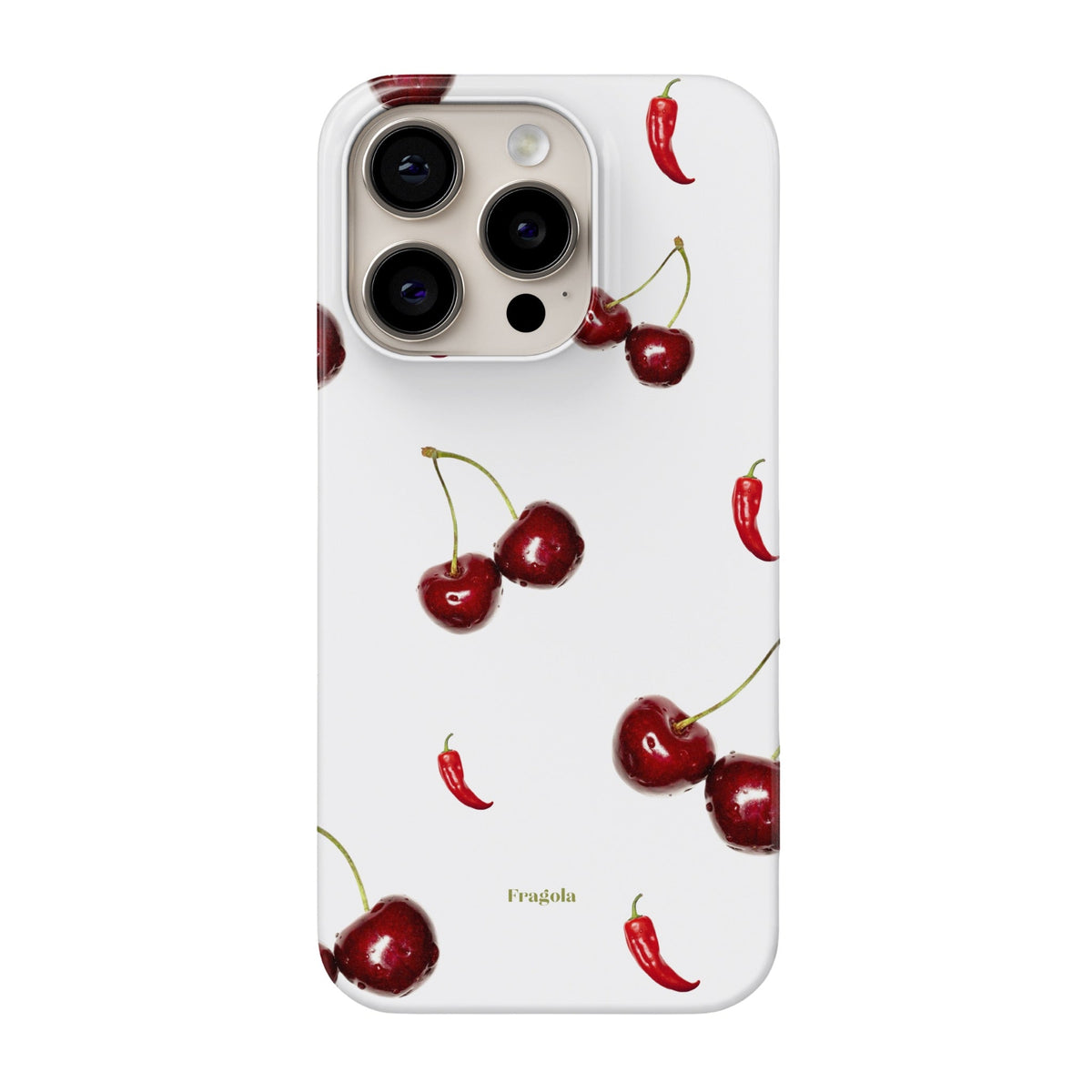 Cherry Spice Premium Tough Shining Phone Case (Double Layer) Available For All iPhone Models
