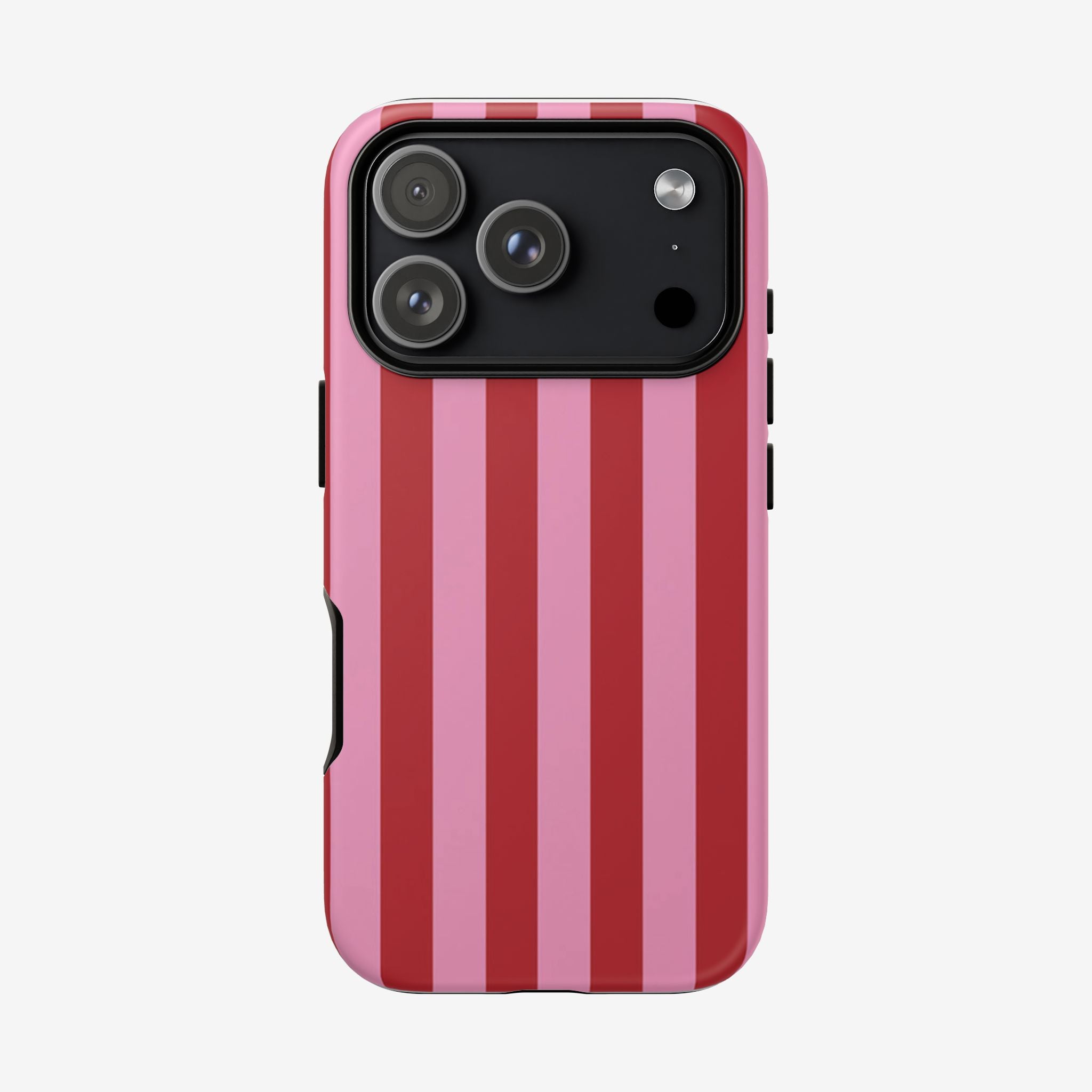 Pink Stripes Tough Case  Available For All iPhone Models