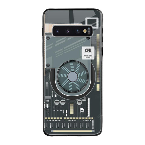 Motherboard Circuit Glossy Case for Samsung Galaxy S10