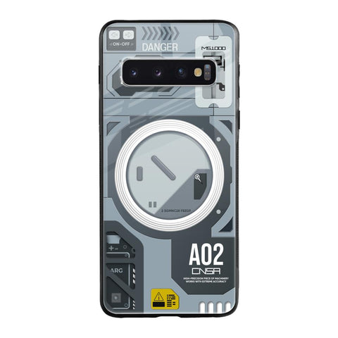 Modern Technology Glossy Case for Samsung Galaxy S10