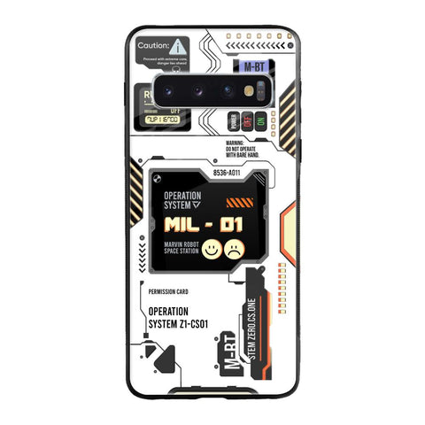 Tech Display Glossy Case for Samsung Galaxy S10