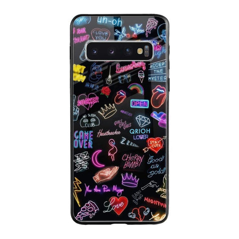 Accept The Mystery Glossy Case for Samsung Galaxy S10