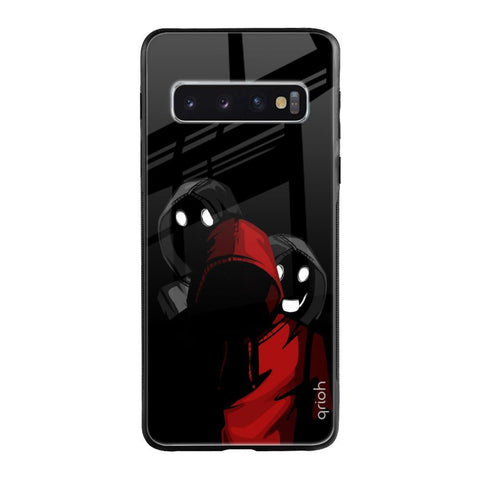 Shadow Character Glossy Case for Samsung Galaxy S10