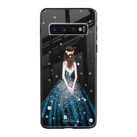 Queen Of Fashion Glossy Case for Samsung Galaxy S10