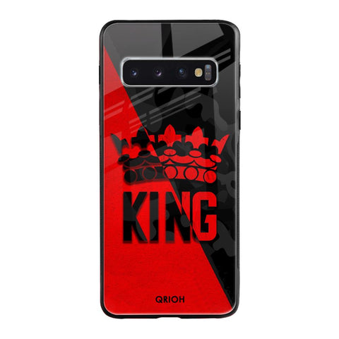 I Am A King Glossy Case for Samsung Galaxy S10