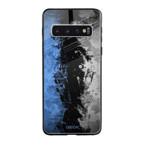 Dark Grunge Glossy Case for Samsung Galaxy S10