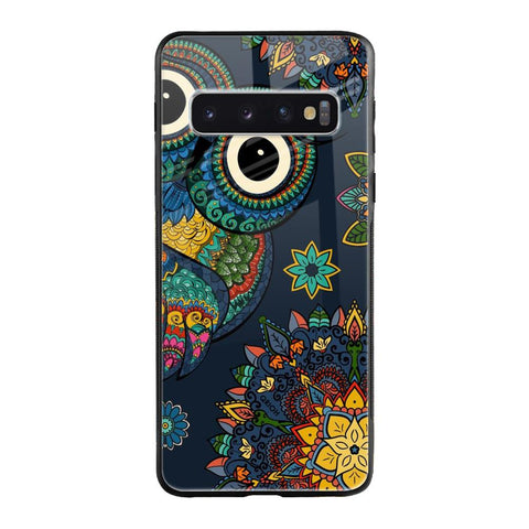 Owl Art Glossy Case for Samsung Galaxy S10