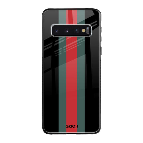 Vertical Stripes Glossy Case for Samsung Galaxy S10
