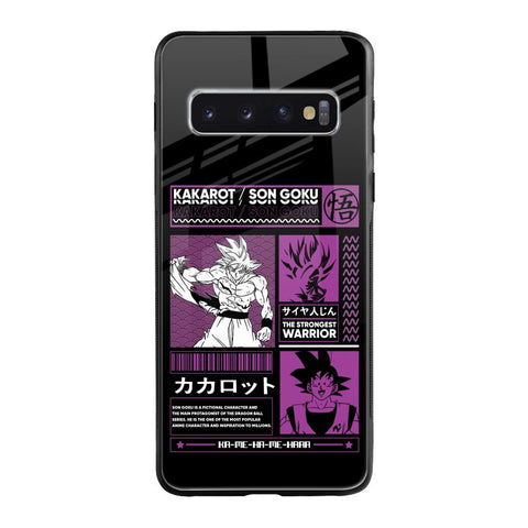 Strongest Warrior Glossy Case for Samsung Galaxy S10