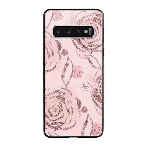 Shimmer Roses Glossy case for Samsung Galaxy S10