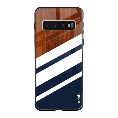 Bold Stripes Glossy case for Samsung Galaxy S10