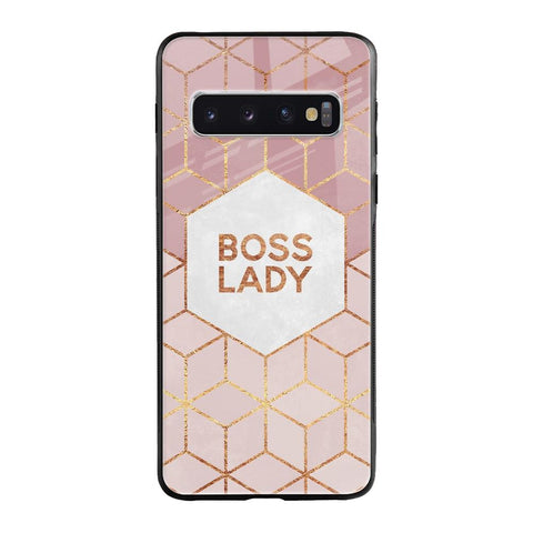 Boss Lady Glossy Case for Samsung Galaxy S10