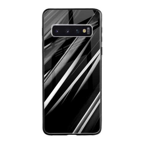 Black & Grey Gradient Glossy Case For Samsung Galaxy S10