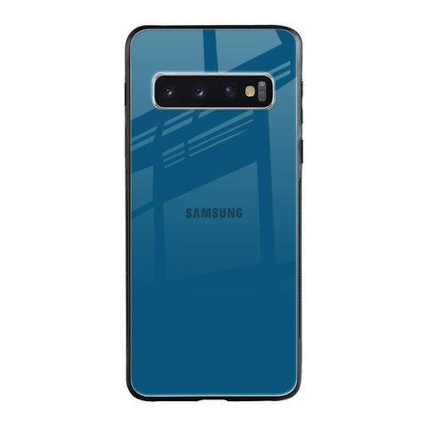 Cobalt Blue Glossy Case for Samsung Galaxy S10