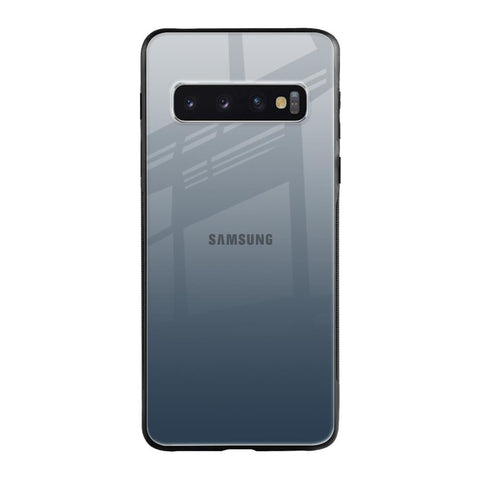 Smokey Grey Color Glossy Case For Samsung Galaxy S10