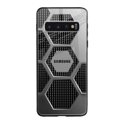Hexagon Style Glossy Case For Samsung Galaxy S10