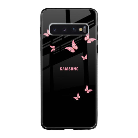 Fly Butterfly Glossy Case for Samsung Galaxy S10