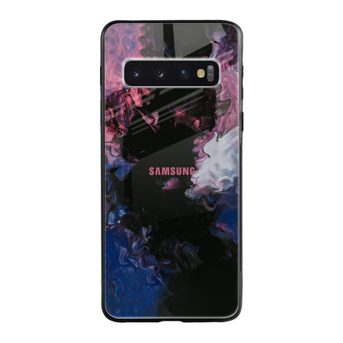 Smudge Brush Glossy case for Samsung Galaxy S10