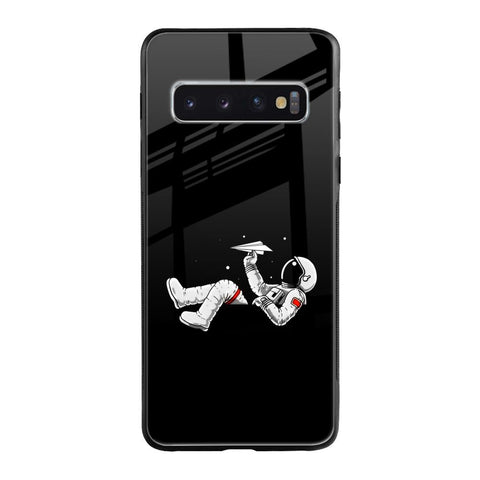 Space Traveller Glossy Case for Samsung Galaxy S10 Plus