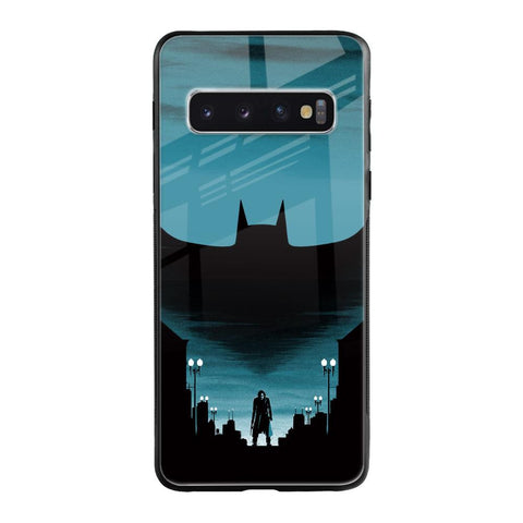 Cyan Bat Glossy Case for Samsung Galaxy S10 Plus