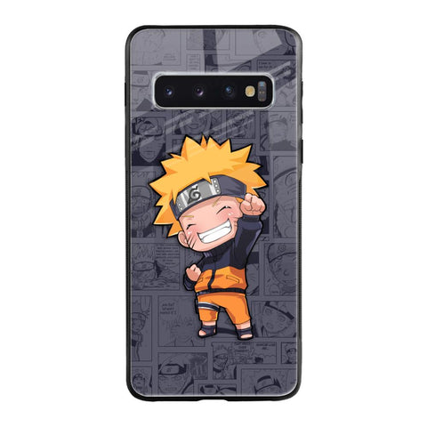 Orange Chubby Glossy Case for Samsung Galaxy S10 Plus