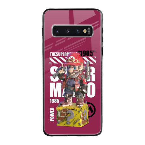 Gangster Hero Glossy Case for Samsung Galaxy S10 Plus