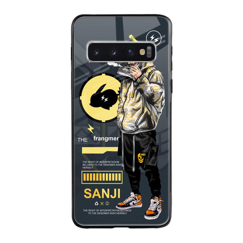 Cool Sanji Glossy Case for Samsung Galaxy S10 Plus