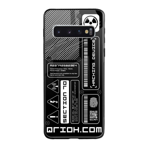 Futuristic Art Glossy Case for Samsung Galaxy S10 Plus