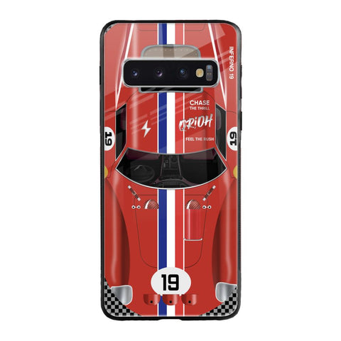 Racing Vintage Glossy Case for Samsung Galaxy S10 Plus