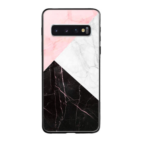 Marble Collage Art Glossy Case For Samsung Galaxy S10 Plus