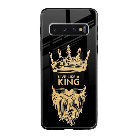 King Life Glossy Case For Samsung Galaxy S10 Plus