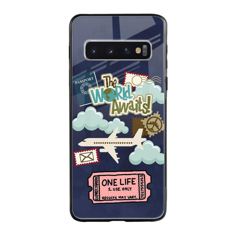 Tour The World Glossy Case For Samsung Galaxy S10 Plus