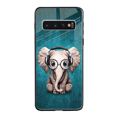 Adorable Baby Elephant Glossy Case For Samsung Galaxy S10 Plus