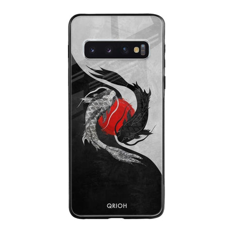 Japanese Art Glossy Case for Samsung Galaxy S10 Plus