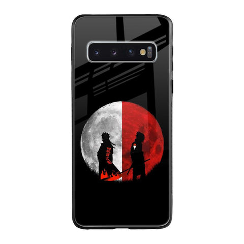 Anime Red Moon Glossy Case for Samsung Galaxy S10 Plus