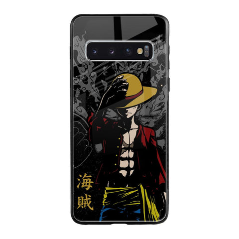 Dark Luffy Glossy Case for Samsung Galaxy S10 Plus