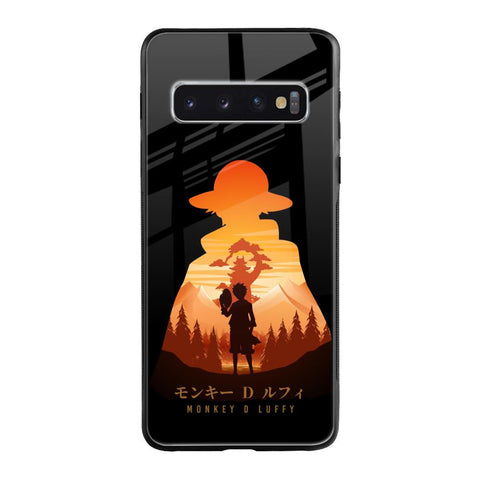 Luffy One Piece Glossy Case for Samsung Galaxy S10 Plus