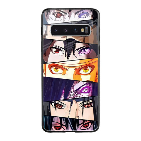 Anime Eyes Glossy Case for Samsung Galaxy S10 Plus
