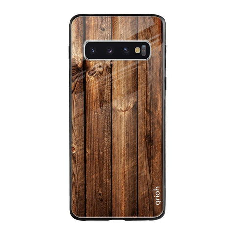 Timber Printed Glossy case for Samsung Galaxy S10 Plus